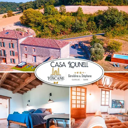 Casa Lounell - Piscine - Spa - Sauna - Salle De Jeux - Parc Graulhet